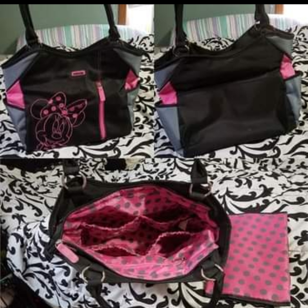 Minnie Mouse diaper bag